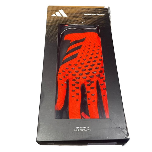 Adidas Predator GL Pro Goalkeeper‎ Gloves Mens size 12 HN3339 Red/Orange/Black - Picture 1 of 5